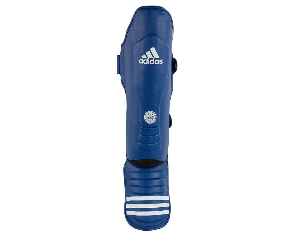 Защита голени и стопы Adidas WAKO Super Pro Shin Instep Guards синяя adiWAKOGSS11 979_800