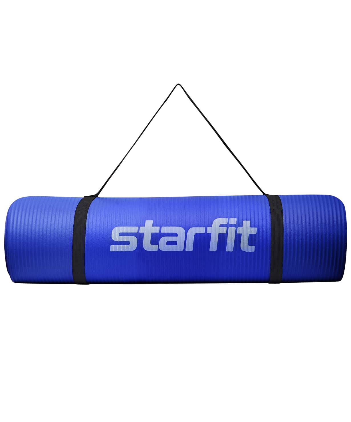 Коврик для йоги и фитнеса Star Fit FM-301,NBR,183x58x1,2 см, темно-синий 1230_1479