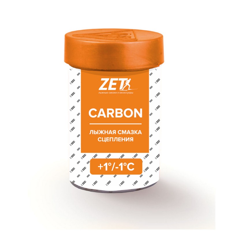 Мазь держания ZET Carbon Orange (+1°С -1°С) 30 г. 800_800