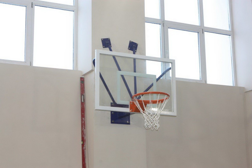 Ферма для баскетбольного щита тренировочного на растяжках вынос 500 мм Zavodsporta 1050_700