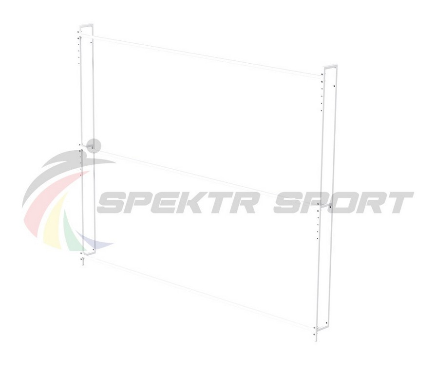 Стеллаж для лыж односторонний пристенный на 18 пар Spektr Sport SP ЛХ18 895_800