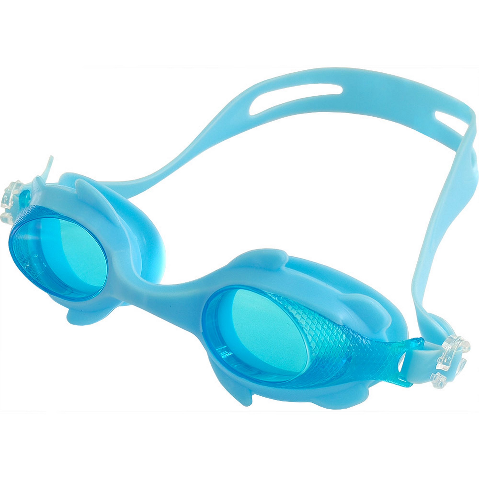 Очки для плавания Sportex детские\юниорские R18166-0 голубой 2000_2000