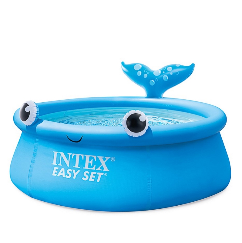 Бассейн 183х51см, 880л Intex Easy Set, Веселый кит 26102 798_800