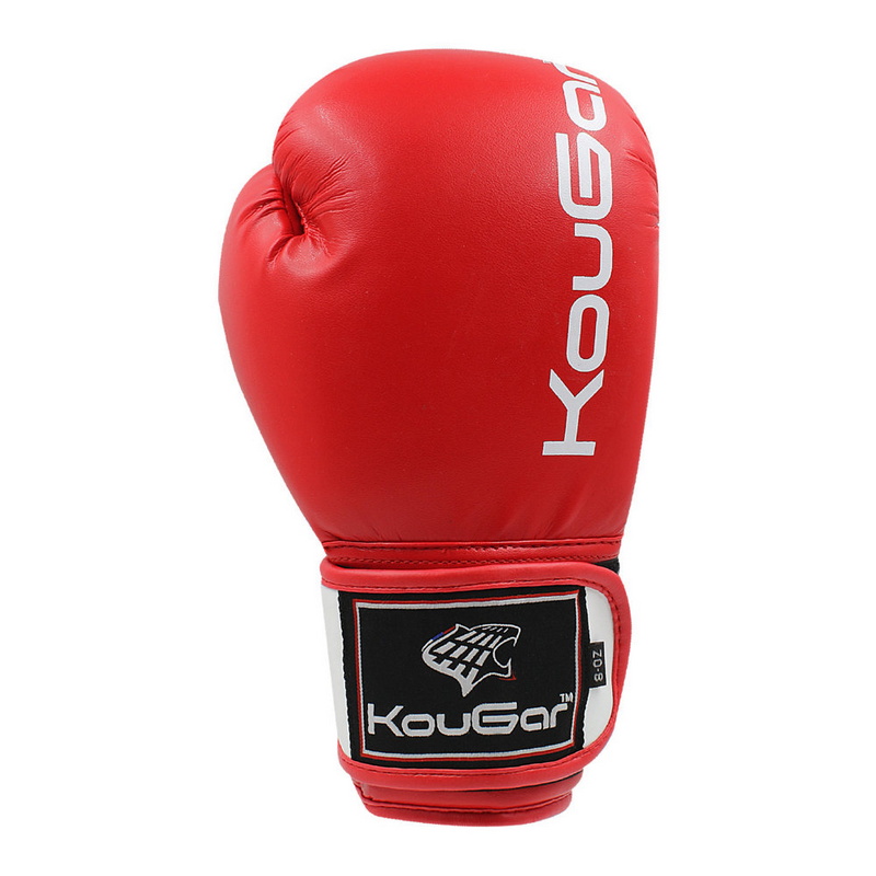Боксерские перчатки Kougar KO200-6, 6oz, красный 800_800