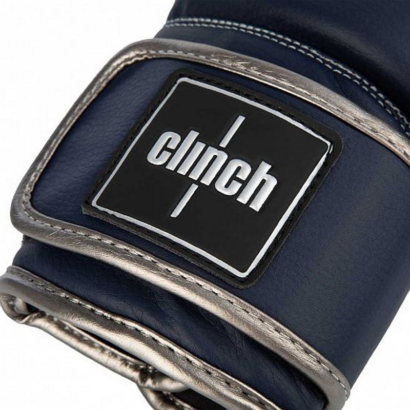 Перчатки боксерские Clinch Punch 2.0 C141 темносине-бронзовый 800_800