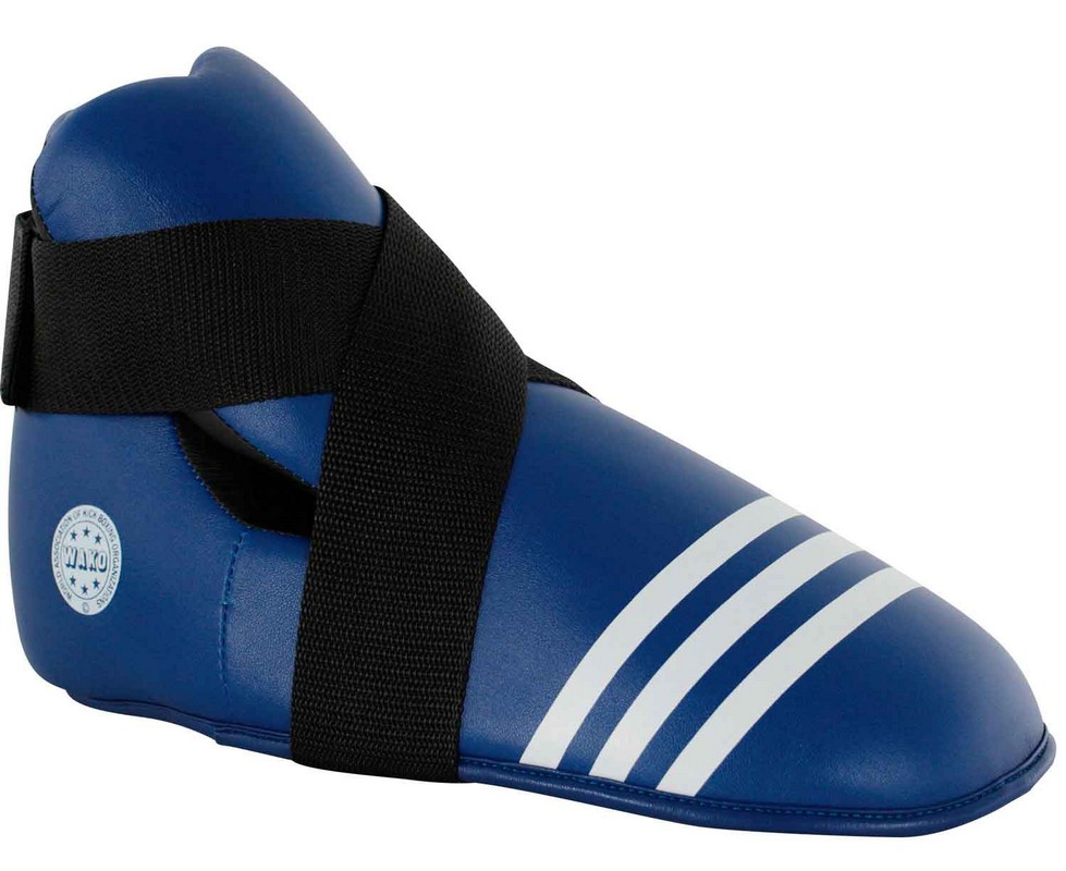 Защита стопы Adidas WAKO Kickboxing Safety Boots синяя adiWAKOB01 979_800