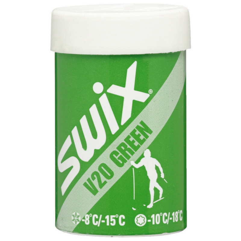 Мазь держания Swix V20 Green (-10°С -18°С) 45 г. V0020 800_800