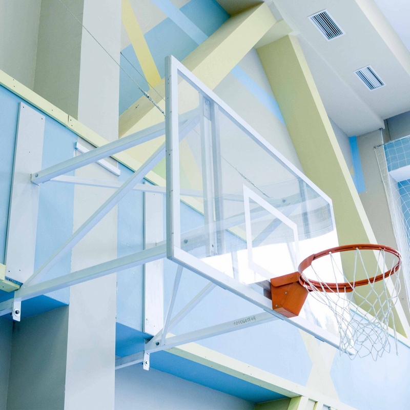 Щит баскетбольный игровой (стекло 10 мм) 1050х1800 мм Zavodsporta 800_800