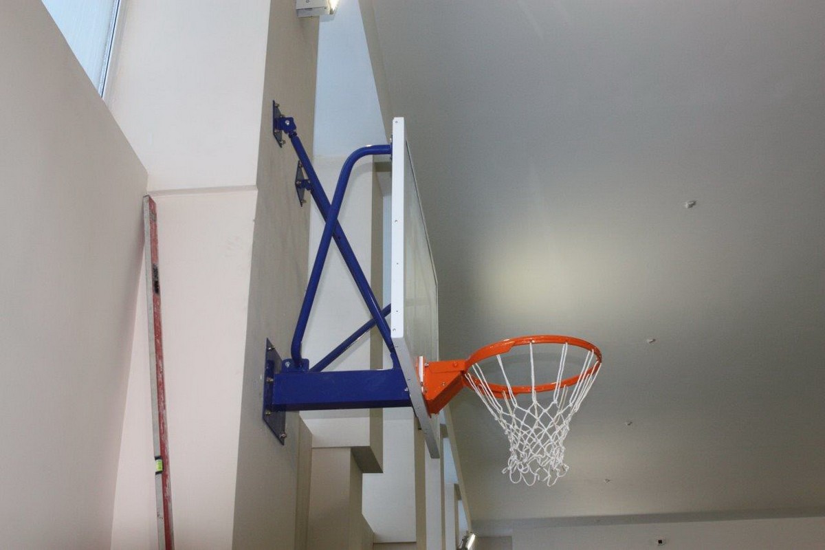Ферма для баскетбольного щита тренировочного на растяжках вынос 500 мм Zavodsporta 1200_800