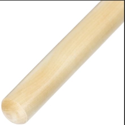 Гимнастическая деревянная палка 100 см d-28 мм Makario MA-100 441_441