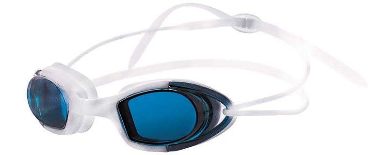 Очки для плавания Atemi силикон (бел/син) N9102M 800_320