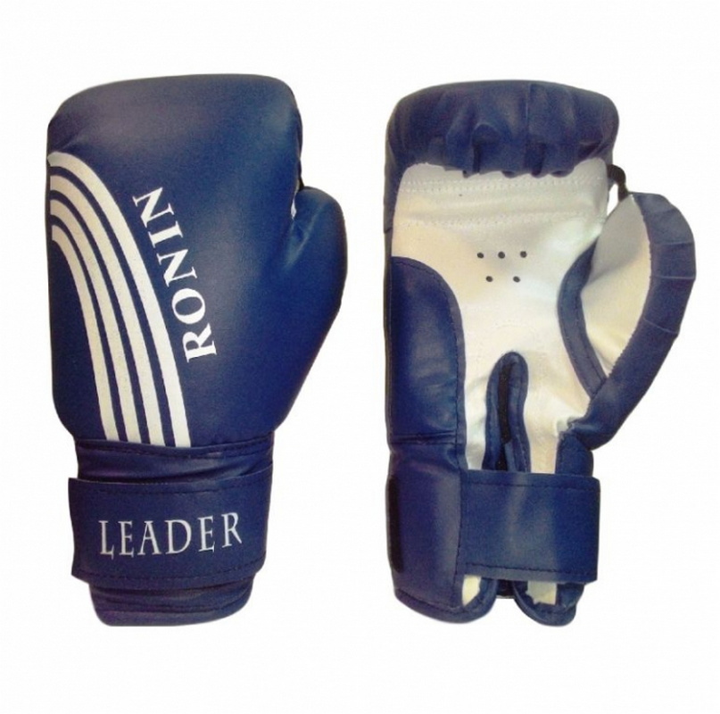 Боксерские перчатки Ronin Leader синий 4 oz 807_800