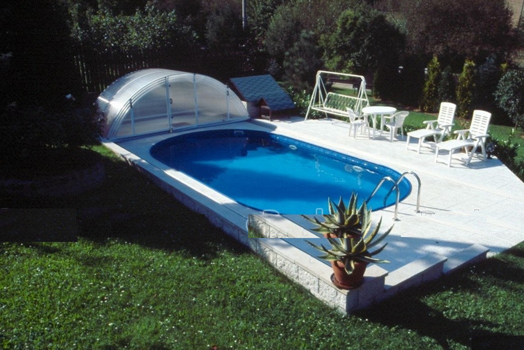 Морозоустойчивый бассейн Ibiza овальный глубина 1,2 м размер 8,0х4,16 м, голубой 1047_700