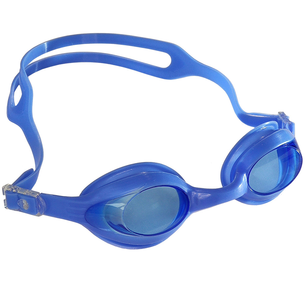 Очки для плавания взрослые (синие) Sportex E33150-1 1000_1000