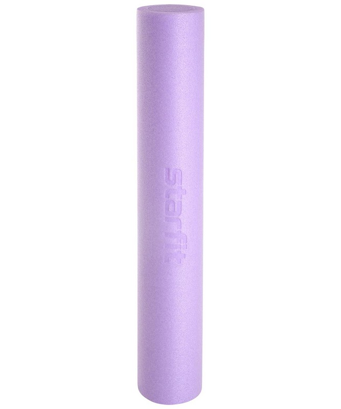 Ролик для йоги и пилатеса 15x90см Star Fit Core, EVA FA-501 фиолетовый пастель 667_800