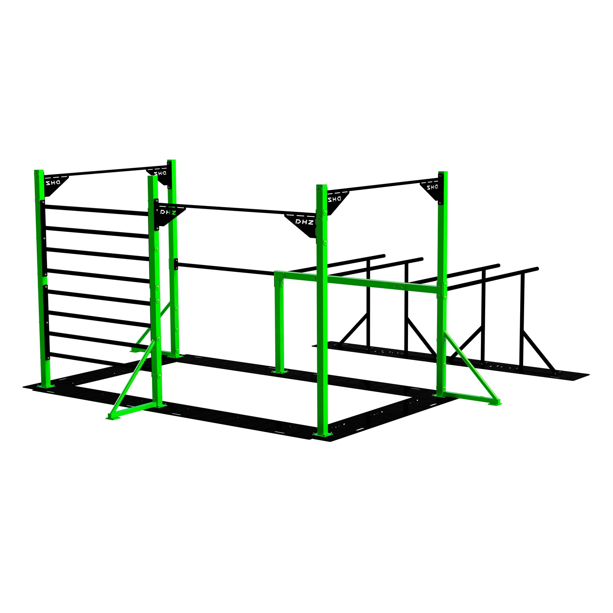 Мобильная рама для воркаута Zavodsporta W802 2000_2000