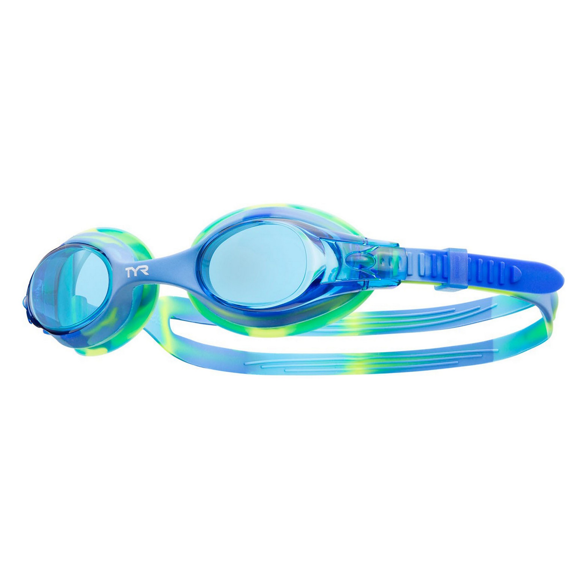 Очки для плавания детские TYR Swimple Tie Dye Jr LGSWTD-487 2000_2000