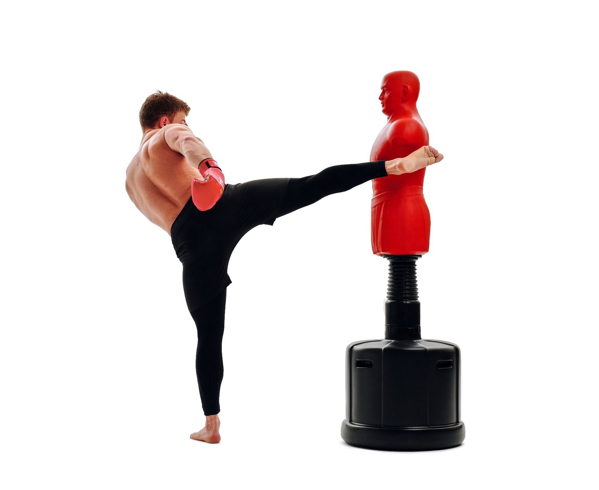 Манекен DFC Boxing Punching Man-Medium TLS-BHR красный 2000_1636