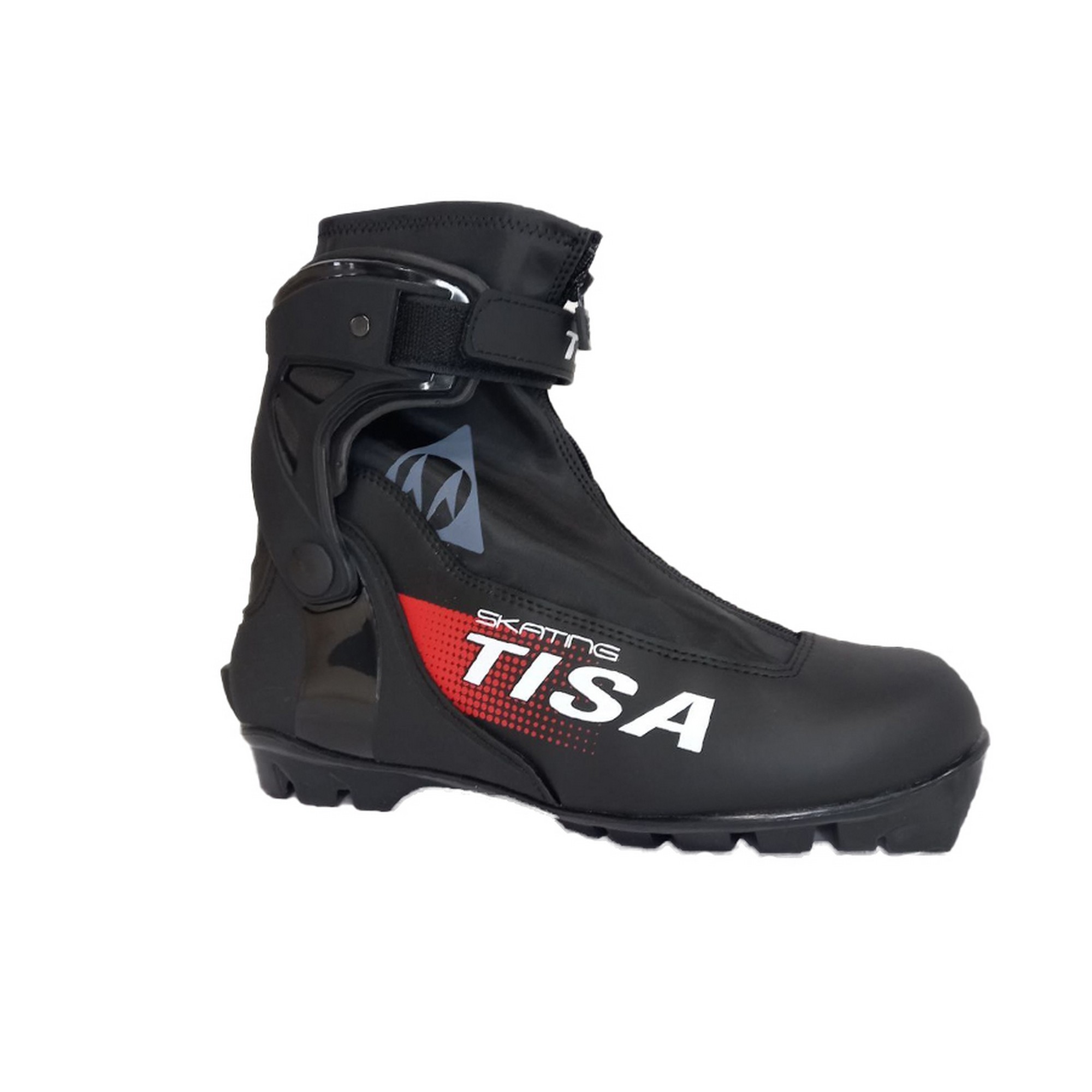 Ботинки NNN Tisa Skate S85122 черный\красный 2000_2000