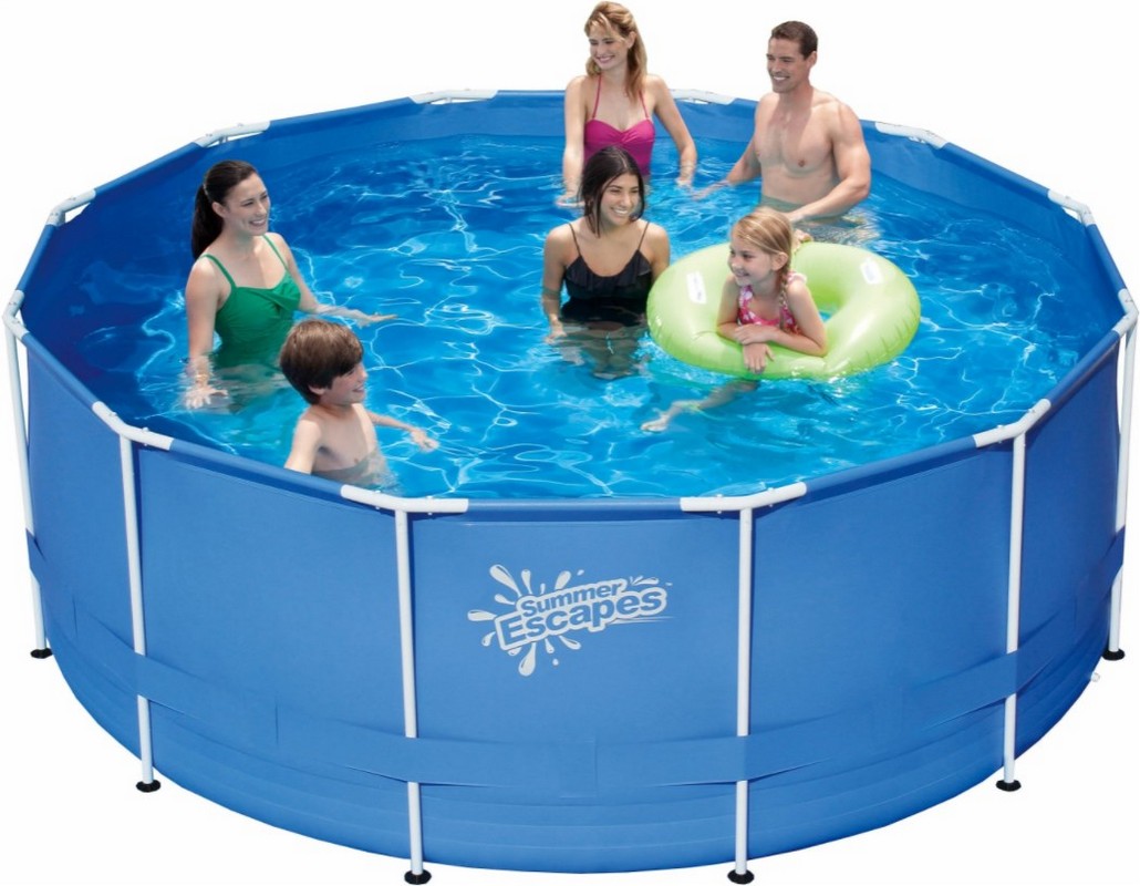 Каркасный бассейн круглый 366x122см SummerEscapes Polygroup Р20-1248 1030_800