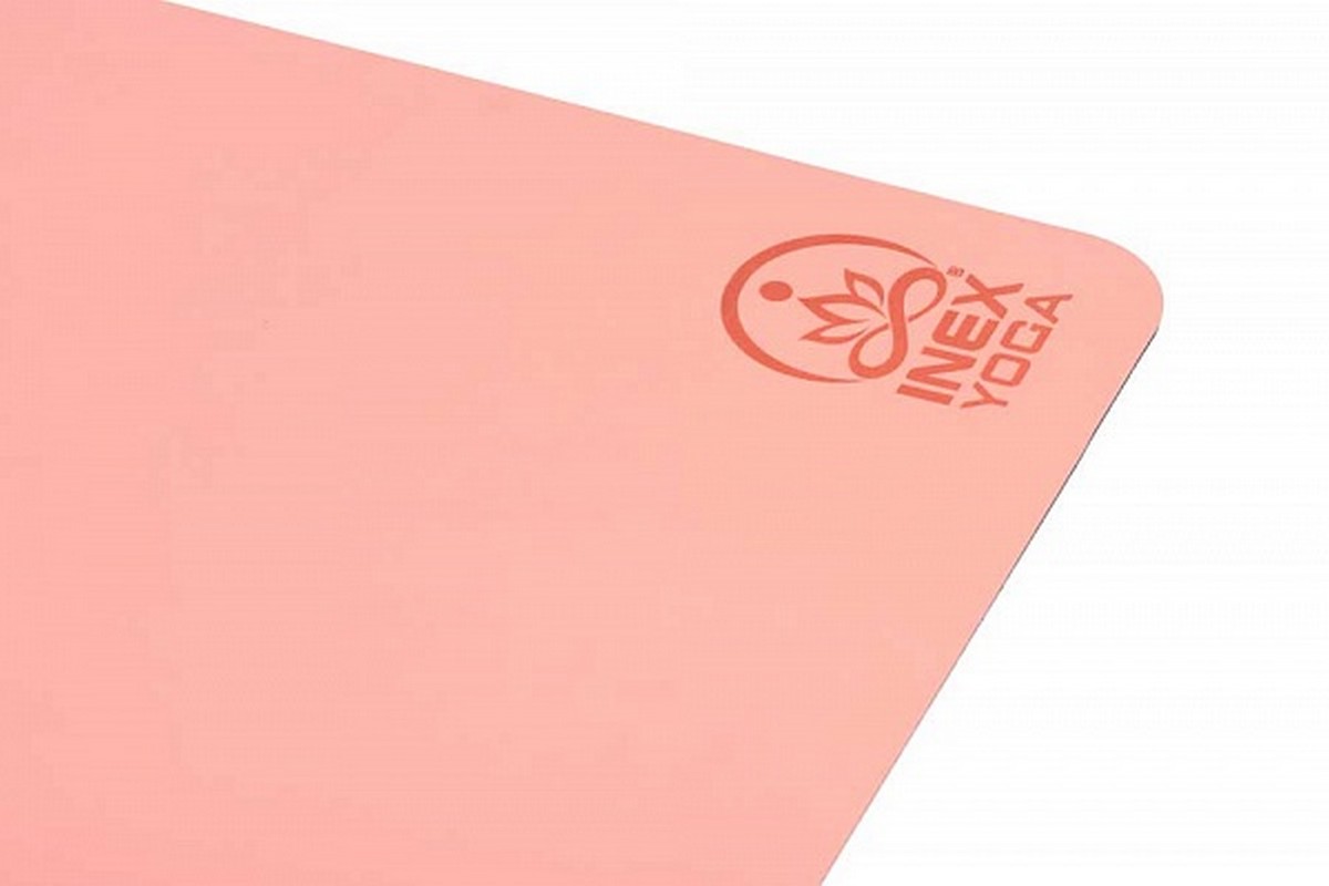 Коврик для йоги 185x68x0,4 см Inex Yoga PU Mat полиуретан PUMAT-PEACH персиковый 1200_800