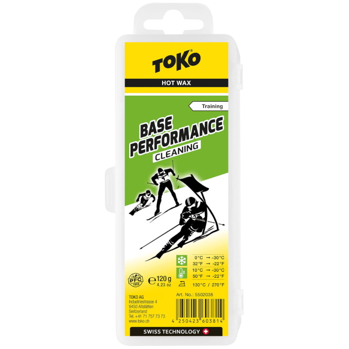 Парафин углеводородный TOKO Base Performance cleaning 120 г. 5502038 700_700