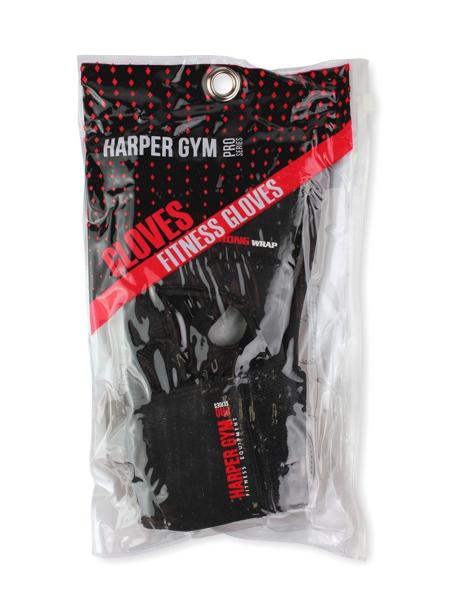 Перчатки для силовых тренировок Harper Gym Pro Series 16-8844 black 1500_2000