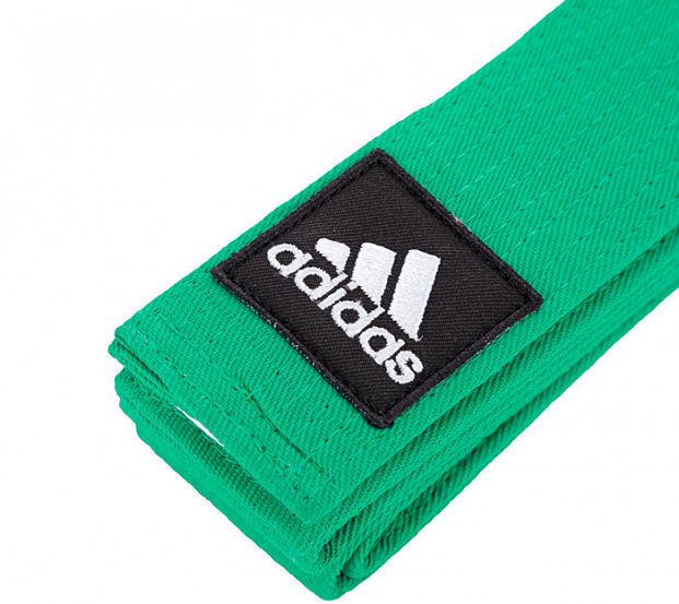 Пояс для единоборств Adidas Elite Belt adiB240K зеленый 621_553