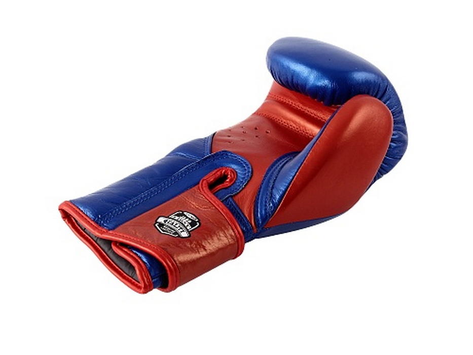 Боксерские перчатки Jabb JE-4069/Eu Fight синий/красный 14oz 933_700