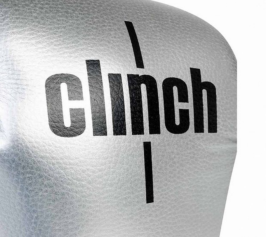 Перчатки боксерские Clinch Punch 2.0 C141 серебристо-черный 898_800