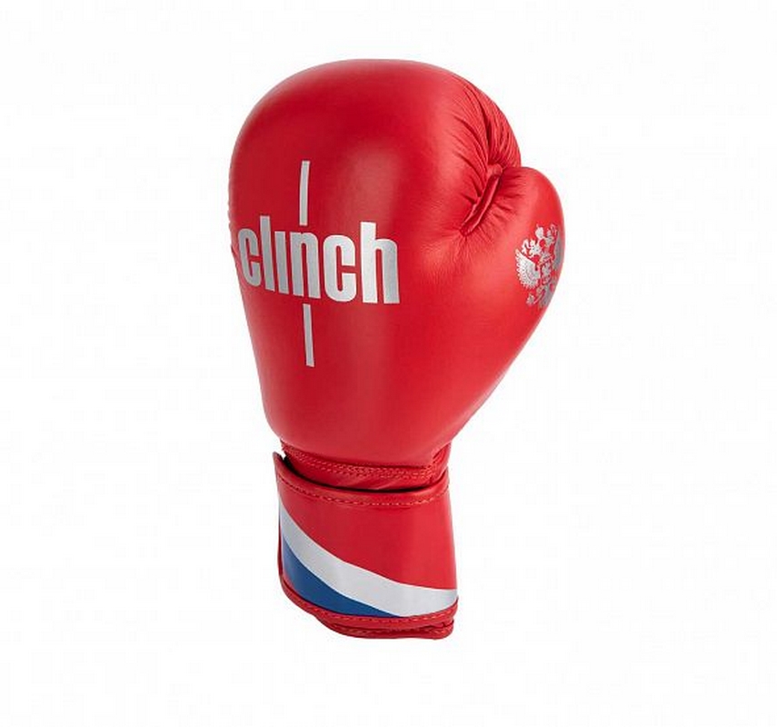 Перчатки боксерские Clinch Olimp Plus C155 красный 855_800