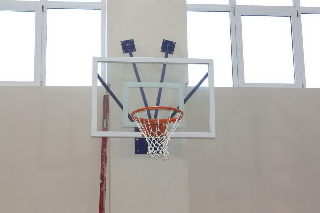 Ферма для баскетбольного щита тренировочного на растяжках вынос 500 мм Zavodsporta 1050_700