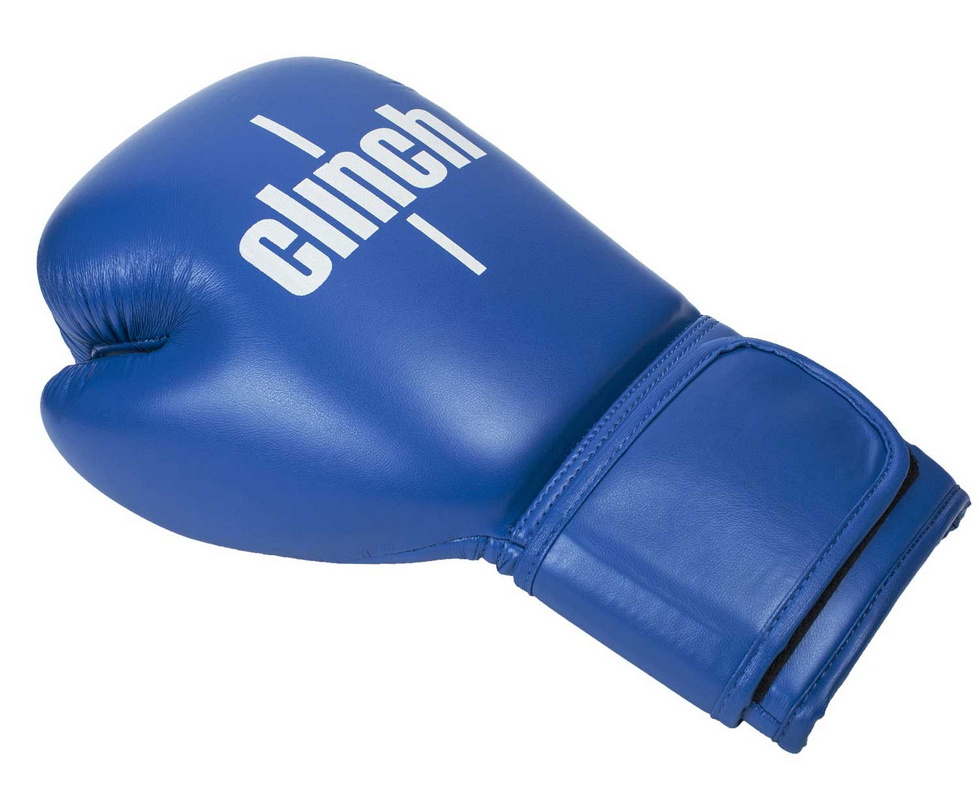 Боксерские перчатки Clinch Olimp синие C111 10 oz 979_800