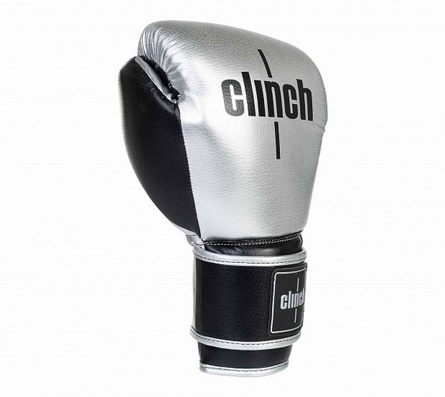 Перчатки боксерские Clinch Punch 2.0 C141 серебристо-черный 897_800