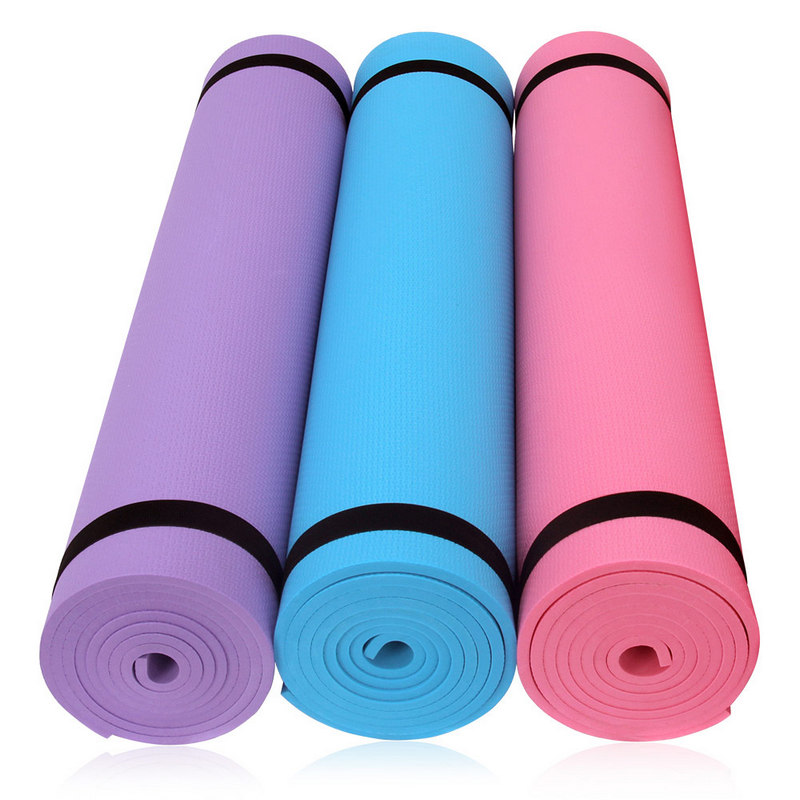 Коврик для йоги Sportex 173х61х0,3 см (розовый) B32213 800_800