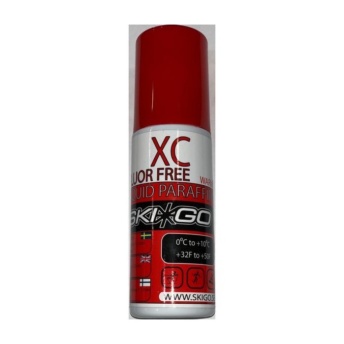 Экспресс смазка Skigo 60587 парафин жидкий XC (теплый, без фтора) 100 ml 700_700