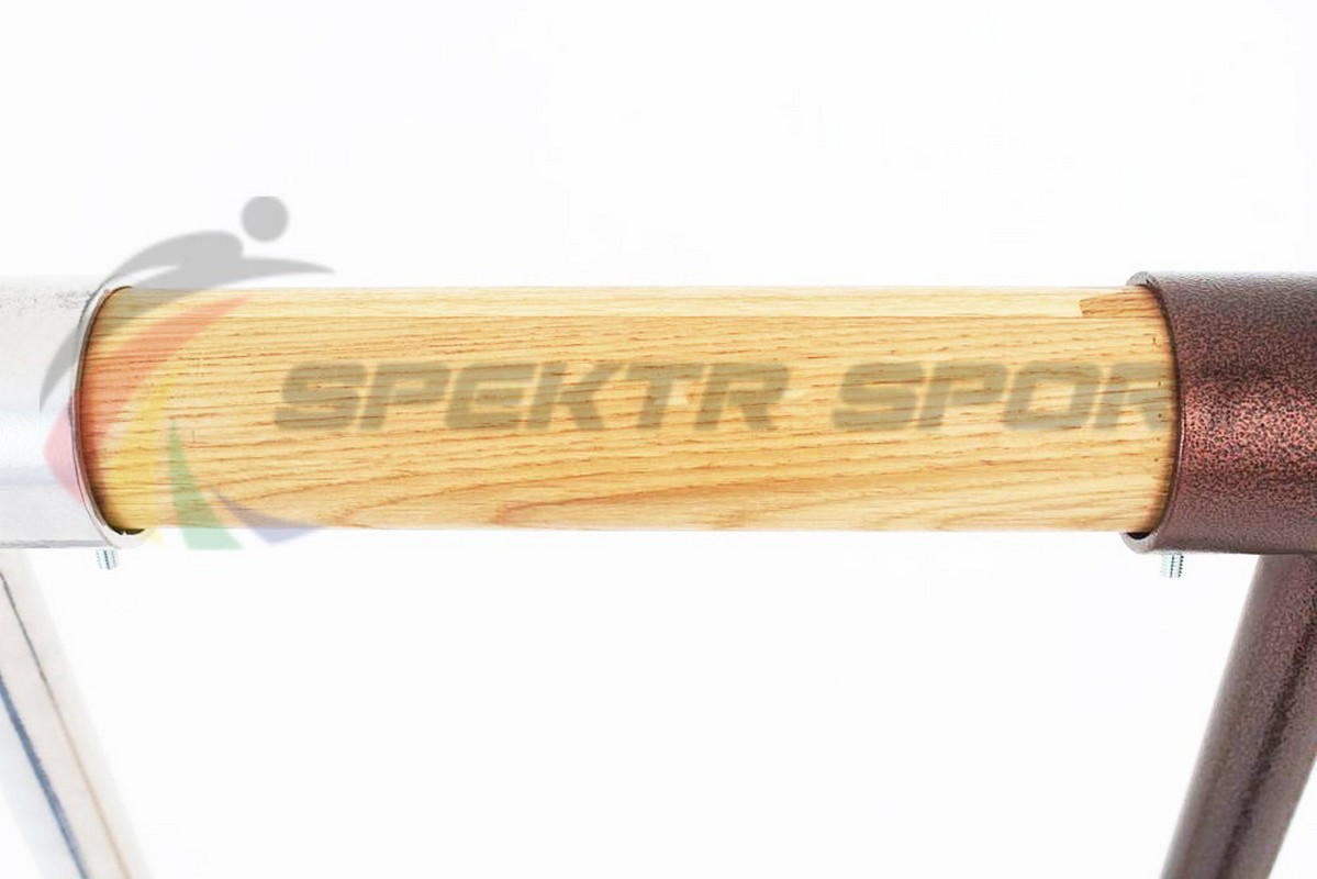 Хореографический станок однорядный напольный Spektr Sport Батман Дуб 1199_800
