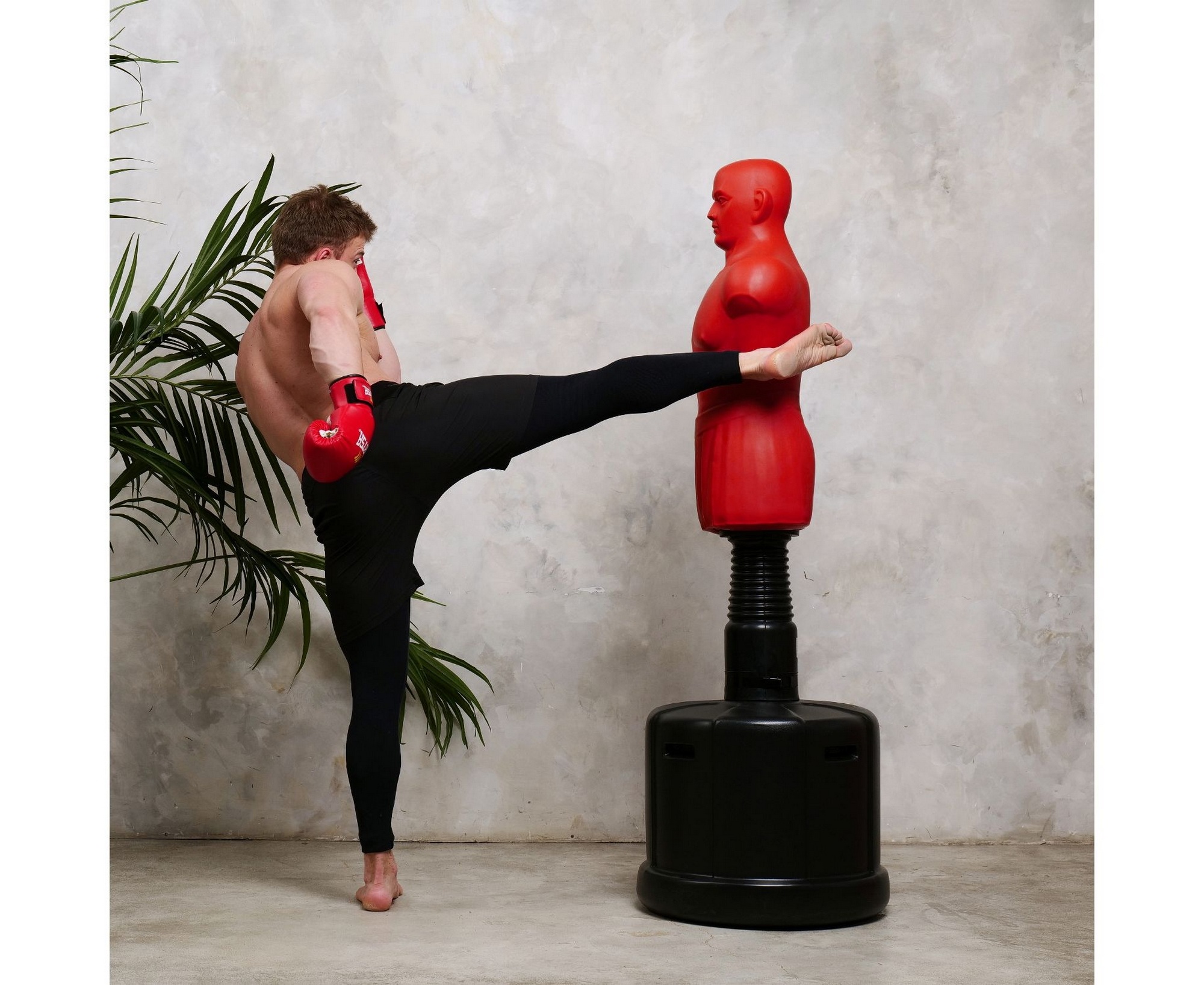 Манекен DFC Boxing Punching Man-Medium TLS-BHR красный 2000_1636