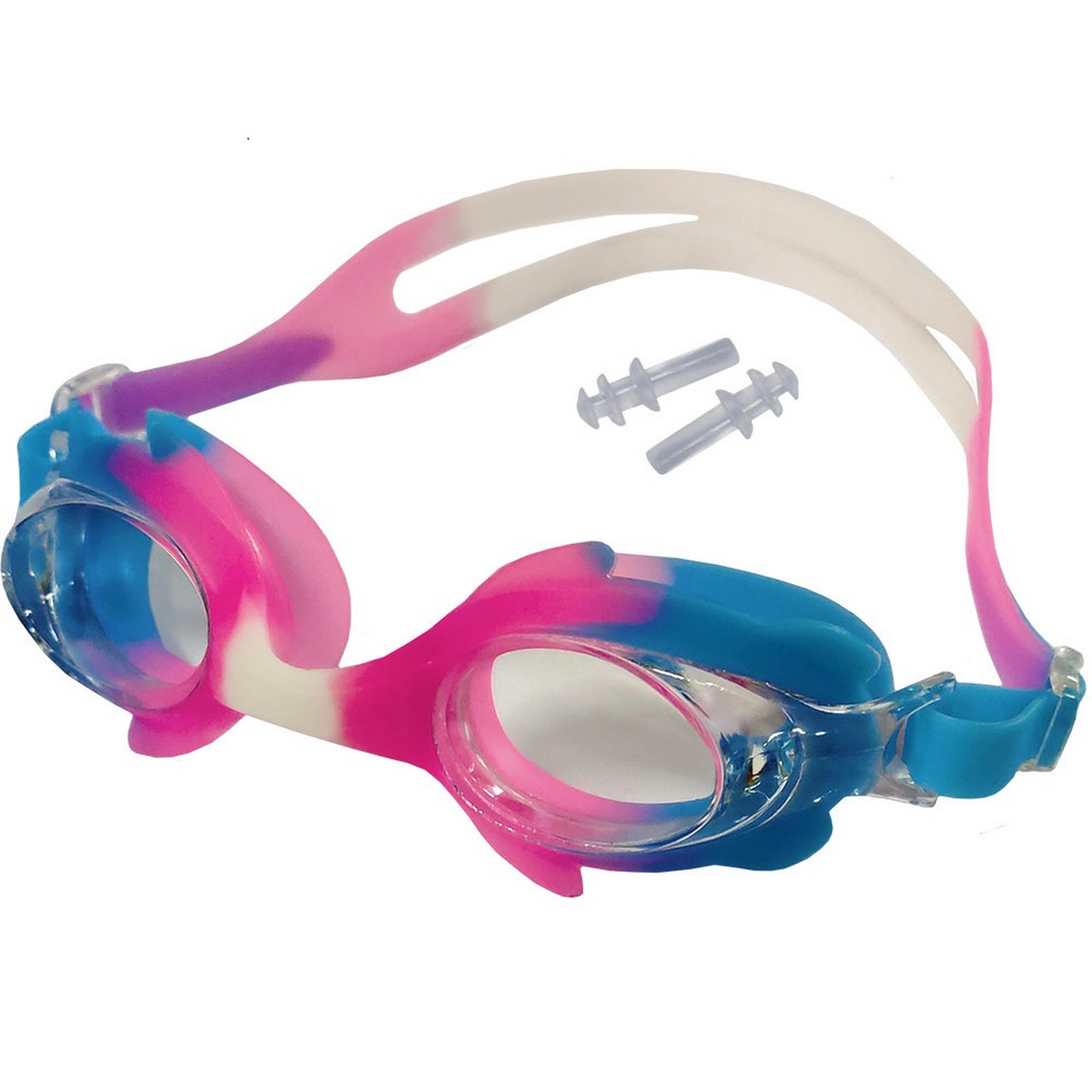 Очки для плавания детские Sportex B31570-4 розово\сине\белые Mix-4 2000_2000