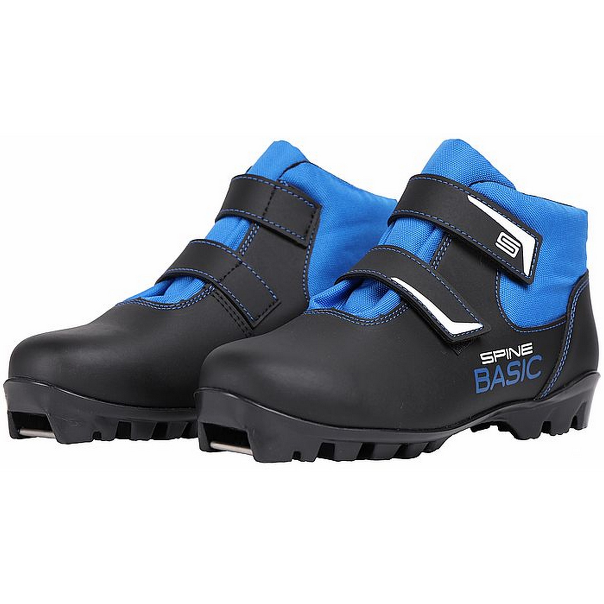 Лыжные ботинки NNN Spine Basic 242 синий 2000_2000