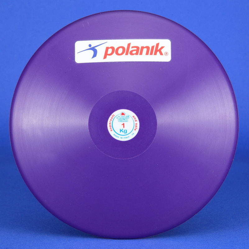Диск тренировочный TRIAL, супер-мягкая резина, вес 500 г Polanik DSK-0,5 801_800