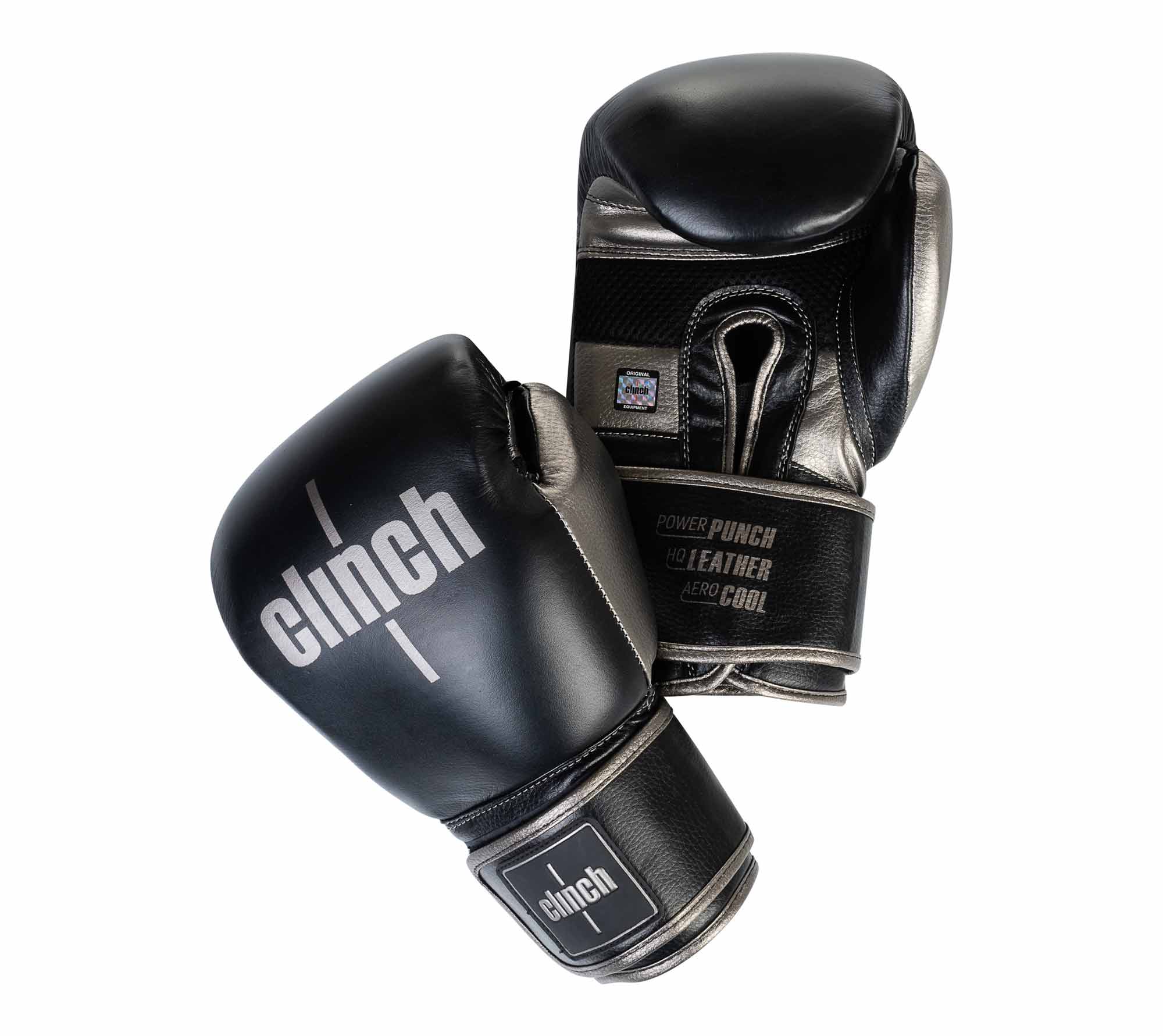 Перчатки боксерские Clinch Prime 2.0 C152 черно-бронзовый 2000_1781