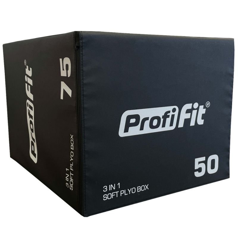 Универсальный PLYO BOX 3 в 1 безопасный 50х60х75 см Profi-Fit 800_800