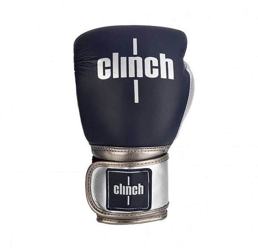 Перчатки боксерские Clinch Prime 2.0 C152 темносине-серебристый 832_800