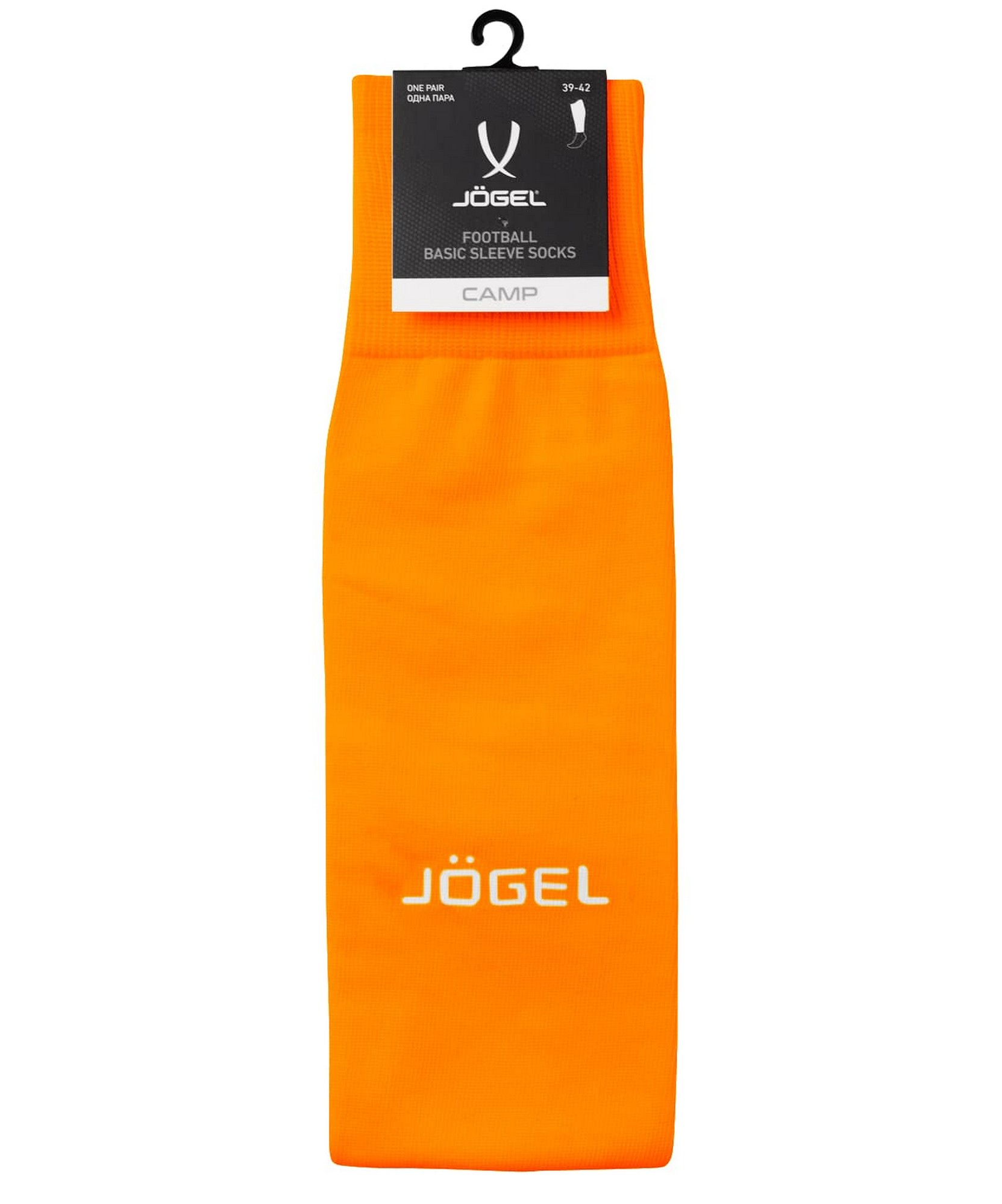 Гольфы футбольные Jogel Camp Basic Sleeve Socks оранжевый\белый 1663_2000