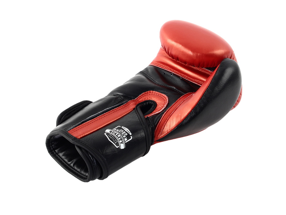 Боксерские перчатки Jabb JE-4075/US Craft коричневый/черный 12oz 933_700