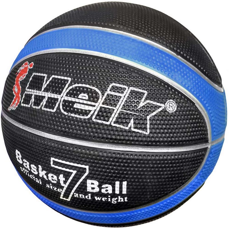 Мяч баскетбольный Sportex Meik MK2310 C28682-1 р.7 черный\синий 800_800