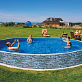 Морозоустойчивый бассейн Azuro Stone круглый 3,6х0,9 м Premium 120_120