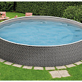 Морозоустойчивый бассейн круглый 500x500x120см Mountfield Azuro (без оборудования) 3EXB0339 Rattan 120_120