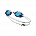 Очки для плавания Nike Legacy, NESSD131400, голубые линзы, FINA, смен.пер., серая оправа 120_120